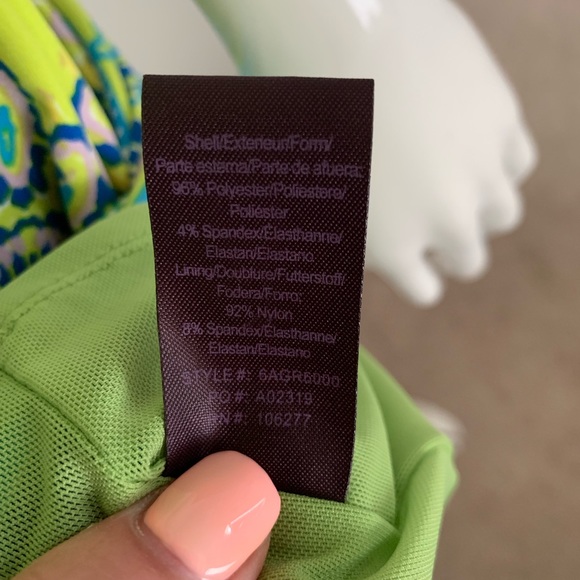 Hale Bob Halter Dress with Adjustable Tie Neck - Picture 7 of 7